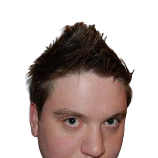 face, hair, staff, hat transparent PNG cut-out