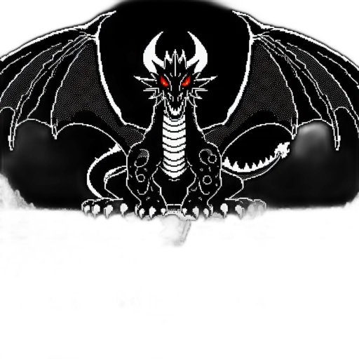 dragon, creature, animal, staff transparent PNG cut-out