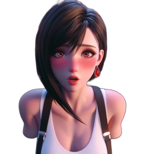 face, staff, robot, 3d render transparent PNG cut-out