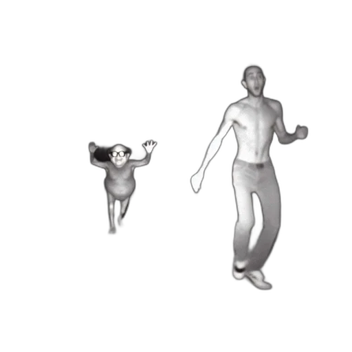 concept art, 3d render, pixel art, monochrome transparent PNG cut-out