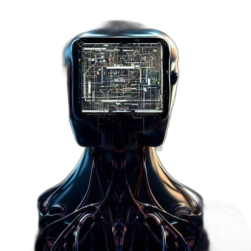 robot, bottle, face, dress transparent PNG cut-out