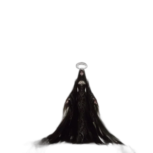 hair, crown, creature, dress transparent PNG cut-out