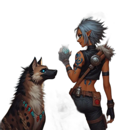 staff, jewelry, animal, creature transparent PNG cut-out