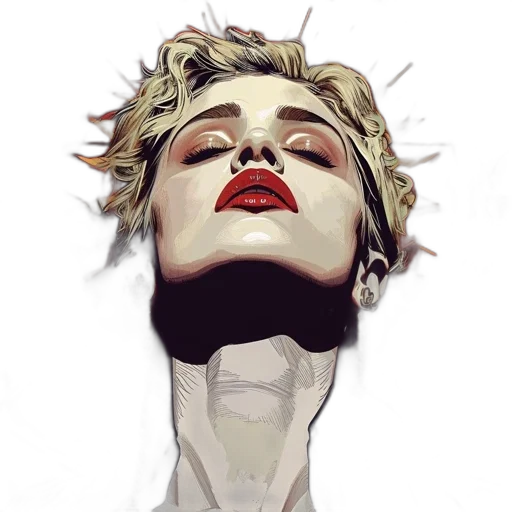 face, mask, crown, creature transparent PNG cut-out