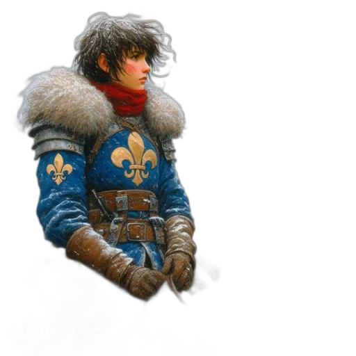 sword, jacket, weapon, dragon transparent PNG cut-out