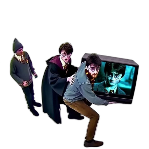 creature, jacket, weapon, staff transparent PNG cut-out