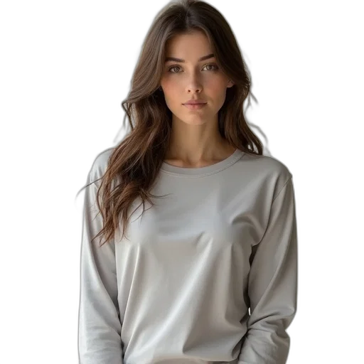dress, jacket, jewelry, face transparent PNG cut-out