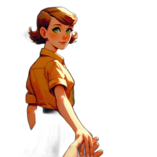 dress, staff, concept art, pixel art transparent PNG cut-out
