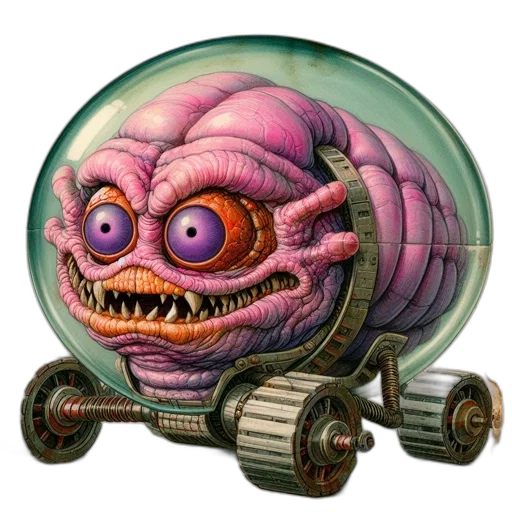 creature, robot, car, mask transparent PNG cut-out