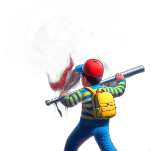 weapon, staff, jacket, sword transparent PNG cut-out