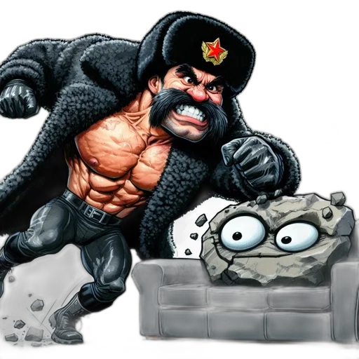 furniture, creature, concept art, comic book art transparent PNG cut-out