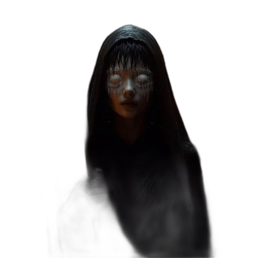 mask, face, creature, staff transparent PNG cut-out