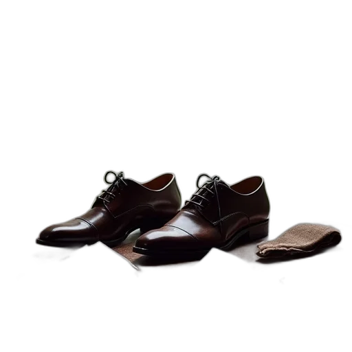 shoes, grooms, handkerchiefs, table transparent PNG cut-out