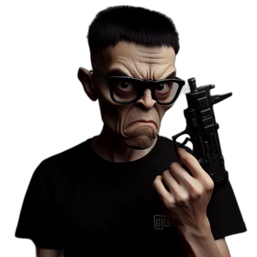 face, weapon, staff, mask transparent PNG cut-out