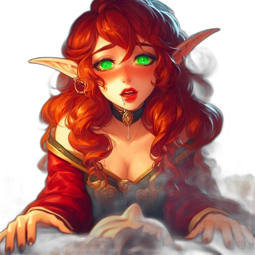 dragon, staff, face, fantasy art transparent PNG cut-out