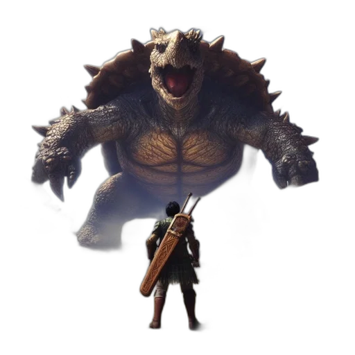 animal, creature, dragon, weapon transparent PNG cut-out