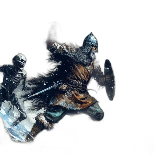sword, weapon, dragon, creature transparent PNG cut-out