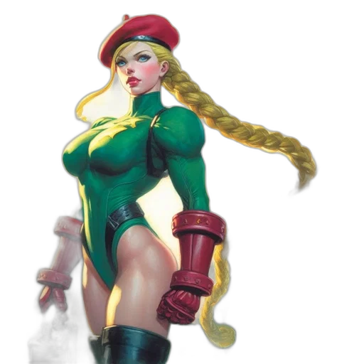 concept art, comic book art, fantasy art, 3d render transparent PNG cut-out