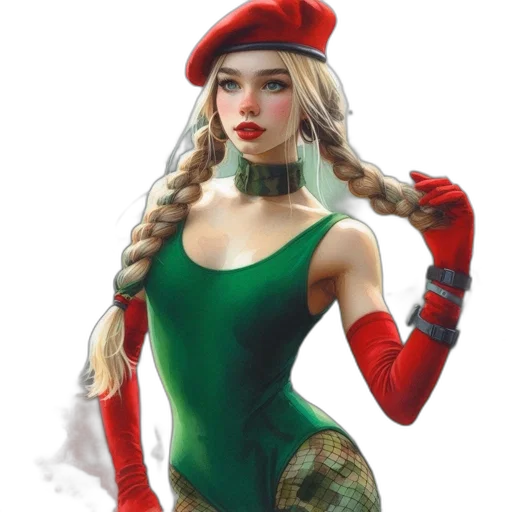 dress, hat, concept art, fantasy art transparent PNG cut-out