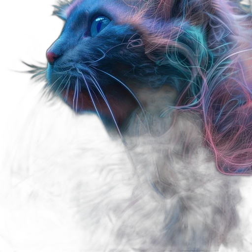 animal, creature, dragon, hair transparent PNG cut-out