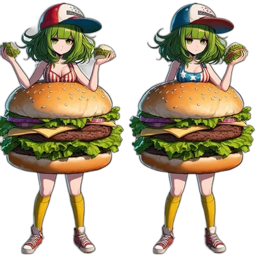 food, dress, pixel art, concept art transparent PNG cut-out