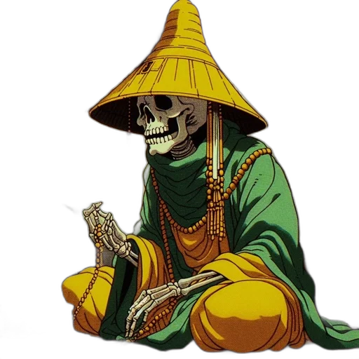mask, staff, jewelry, hat transparent PNG cut-out