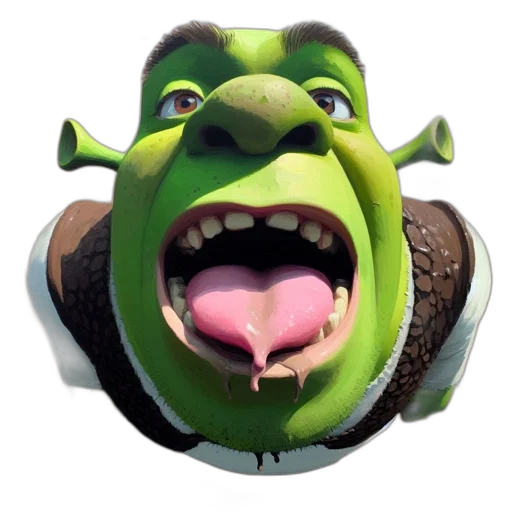creature, face, animal, staff transparent PNG cut-out