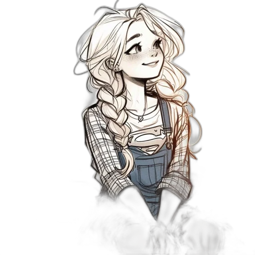 hair, jacket, cartoon, watercolor transparent PNG cut-out