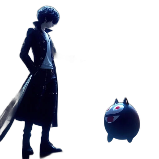 creature, animal, umbrella, sword transparent PNG cut-out