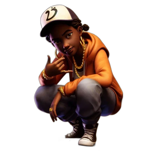 jacket, face, hat, concept art transparent PNG cut-out