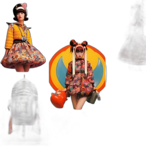 dress, 3d render, concept art, photorealistic transparent PNG cut-out