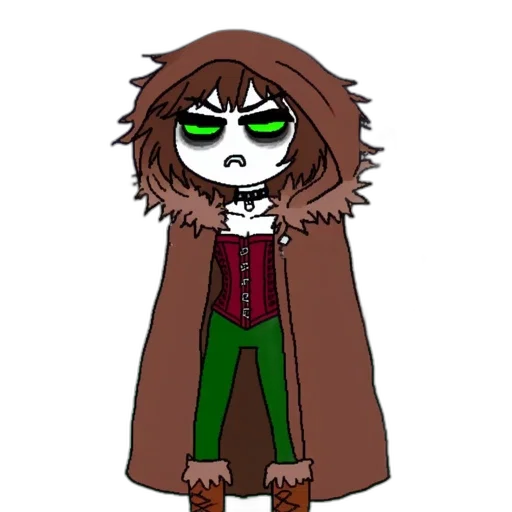 staff, jacket, mask, creature transparent PNG cut-out