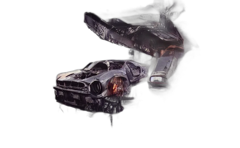 car, weapon, dragon, shoes transparent PNG cut-out