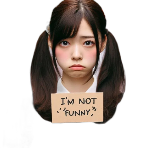 face, staff, hair, photorealistic transparent PNG cut-out