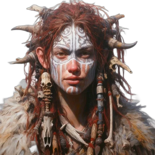 face, mask, creature, jewelry transparent PNG cut-out