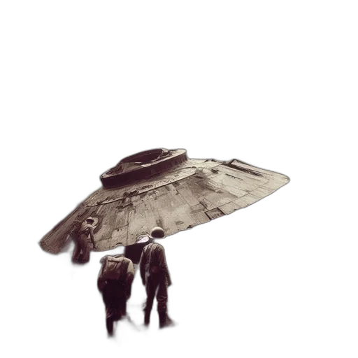 umbrella, creature, hat, mask transparent PNG cut-out