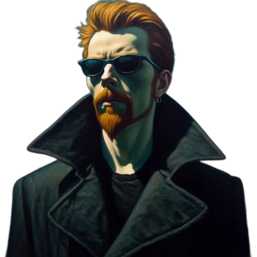 mask, jacket, face, staff transparent PNG cut-out