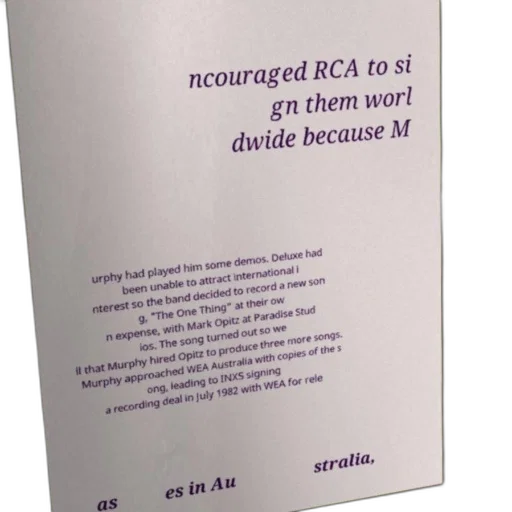 promotional, poster, band, inxs transparent PNG cut-out
