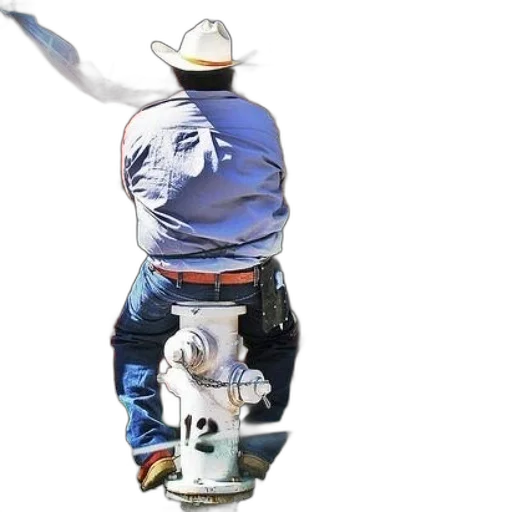 jacket, robot, man, cowboy transparent PNG cut-out
