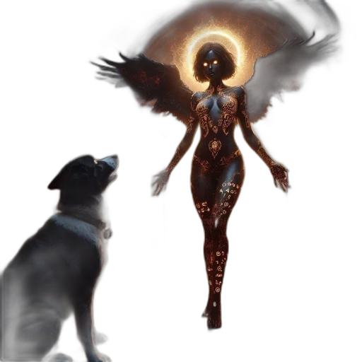 creature, staff, concept art, fantasy art transparent PNG cut-out