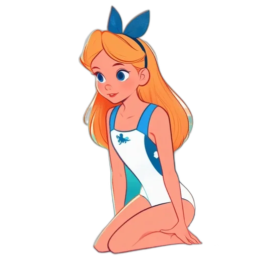 dress, crown, staff, cartoon transparent PNG cut-out