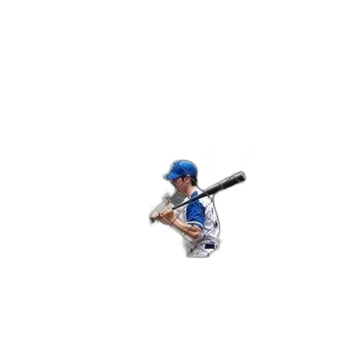 weapon, pixel art, baseball, player transparent PNG cut-out