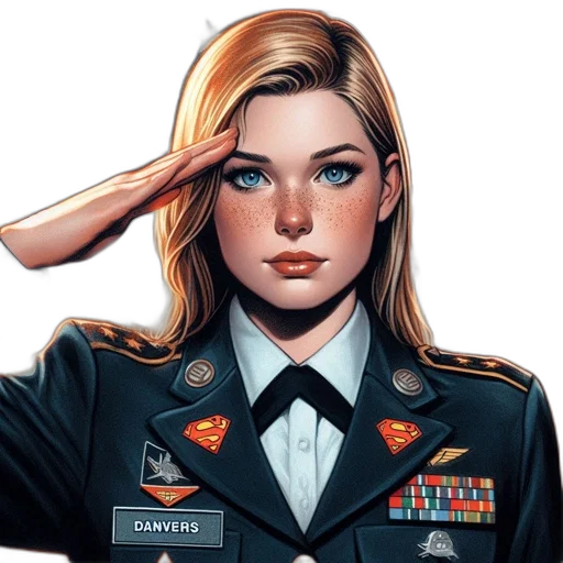 jacket, face, comic book art, concept art transparent PNG cut-out