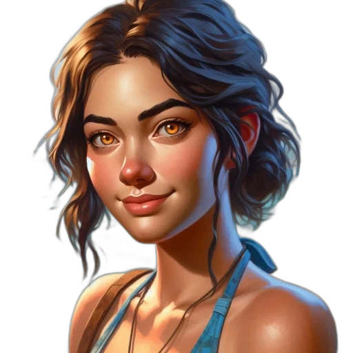 face, jewelry, staff, mask transparent PNG cut-out