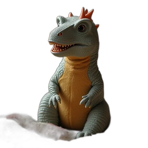 dragon, animal, creature, staff transparent PNG cut-out
