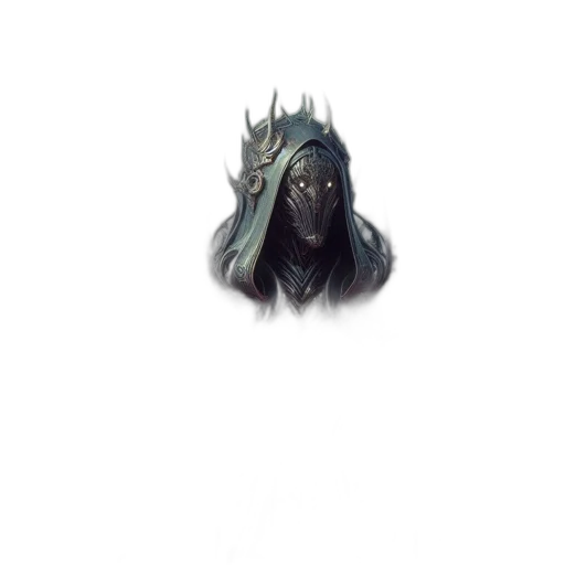 mask, creature, face, staff transparent PNG cut-out