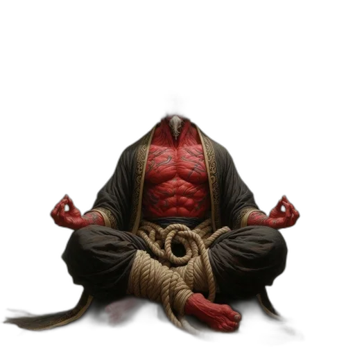 mask, creature, dragon, staff transparent PNG cut-out