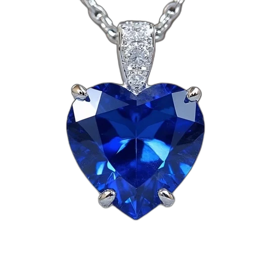 jewelry, crown, 3d render, blue transparent PNG cut-out