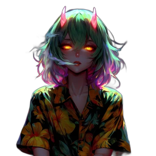 creature, mask, face, staff transparent PNG cut-out