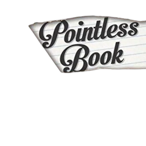 pointless, book, started, alfie transparent PNG cut-out
